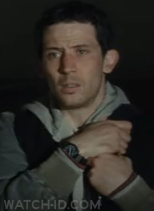 Josh O'Connor as Daniel Kellner wears a Hamilton Khaki Field Mechanical watch in the Steven Spielberg movie Disclosure Day.
