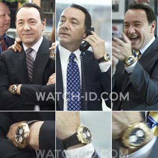 Kevin Spacey, a fan of IWC, wears a Big Ingenieur Chronograph in the movie Casin