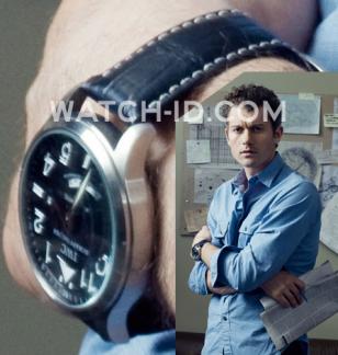 Actor James Badge Dale, as Will Travers in the tv series Rubicon, wears an IWC S