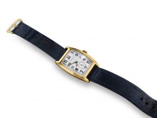 The actual gold Longines watch owned by Einstein, as auctioned in 2008.