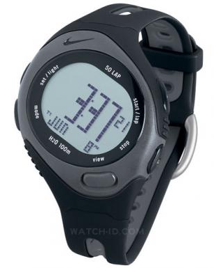 Nike Triax Speed 50 Super Watch, WR0129-001 black and grey