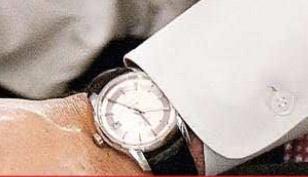 George Clooney's watch in the movie Up in the Air: an Omega DeVille