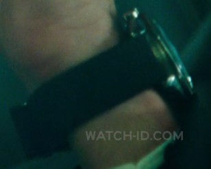 The watch in the film seems to have a black NATO strap