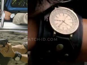 Screenshots from Lost, showing the Red Monkey Armada GT watch on the wrist of Mi