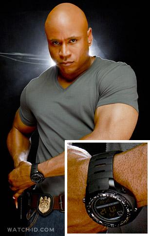 LL Cool J  wears a Suunto X-Lander Military in the television series NCIS: Los A