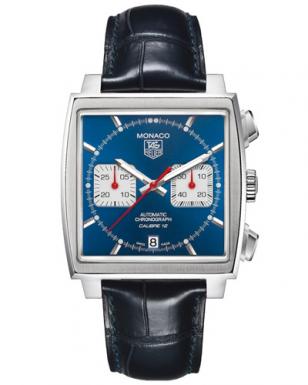 The current model: TAG Heuer Monaco Calibre 12 Automatic Chronograph CAW2111.FC6