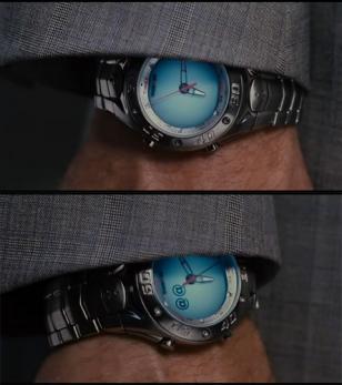 Will Ferrell wearing a Timex Ironman Dual Tech in Stranger Than Fiction