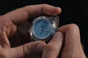 Will Ferrell setting his Timex Ironman Dual Tech in Stranger Than Fiction
