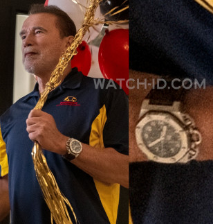 Arnold Schwarzenegger wears the Audemars Piguet Royal Oak Offshore T3 in the Netflix series FUBAR. 