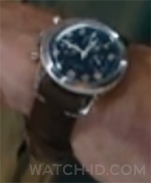 Brad Pitt wears a Breitling chronograph wristwatch in the movie Bullet Train.