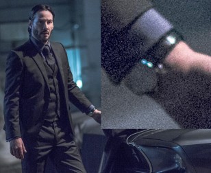 Keanu Reeves wears the Carl F. Bucherer Manero AutoDate in John Wick: Chapter 2 mostly under his wrist