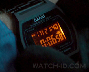 The Casio B640WB-1BVT watch gets a good close-up in the movie Inside.