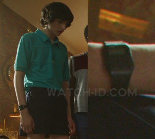 It looks like Finn Wolfhard wears a Casio CA53W-1 Calculator watch in Season 3 of the Netflix series Stranger Things.