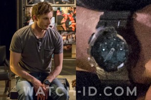 Bradley James wears a Casio G-Shock GA100 in Damien.