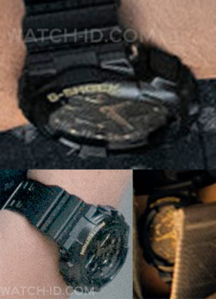 Details of the Casio watch in FUBAR seem to match the Casio G-Shock GA-100CF-1A9.