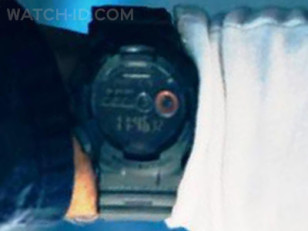 Billy Magnussen wears a Casio G-Shock GD-100MS-3JF Military Green digital watch in the movie LIFT.