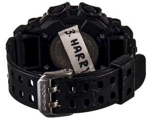 The screen-used watch, with a sticker mentioning "Harry", which refers to Joel Edgerton's character Richard "Harry" Harris.