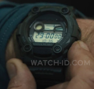 Close-up of the Casio G-Shock G7900 watch in Kandahar.