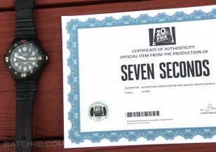 The screenworn Casio MRW200H-1BV watch from the Netflix Original Series Seven Seconds with certificate.