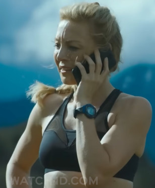 Juliet Rylance wears a Casio WS2000H-2AVCF Step Tracker watch in Arthur The King.