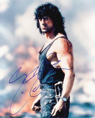 Sylvester Stallone wears a Chronosport UDT Sea Quartz analogue/digital diver's watch in Rambo III.