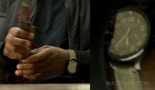Anthony Mackie wears a Citizen Chandler BU2055-16E watch in the Marvel series The Falcon and The Winter Soldier.