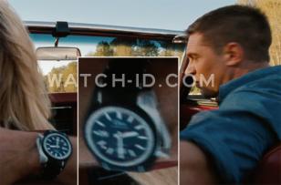 In the movie This Means War, Tom Hardy wears a Dior Homme Chiffre Rouge D02 watc