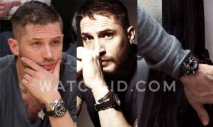 Tom Hardy wearing the Dior Homme Chiffre Rouge on several other occasions.