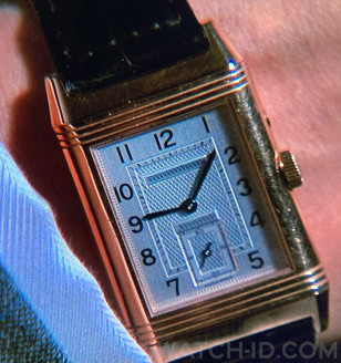 Pierce Brosnan wears a Jaeger-LeCoultre Reverso watch in the 1999 movie The Thomas Crown Affair.