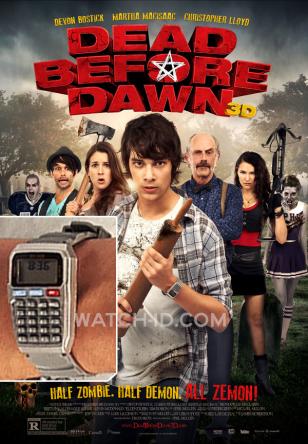 The grey calculator watch KK628 can clearly be seen on the movie Dead Before Daw