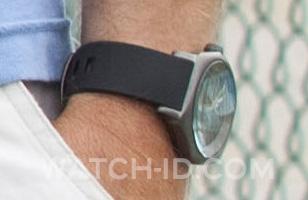 On this photo we can clearly see it's the gunmetal version of the Nixon Fader