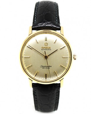 1960's Omega Seamaster Deville with 18ct gold case (the watch in the film has a Date window at the 3 o'clock position, see below)