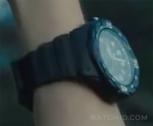 Close-up of the watch worn by Angelina Jolie in Those Who Wish Me Dead.
