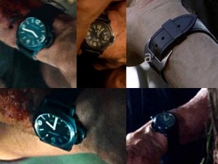 In these screenshots, Sylvester Stallone seems to wear a different Panerai, possibly the PAM0009, in Rambo (2008)