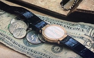 In the film, Steve Martin trades the Piaget Polo Gold watch for a night in a hotel.