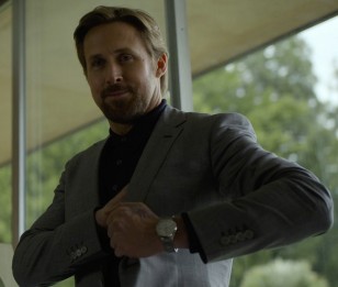 Ryan Gosling wears a TAG Heuer watch in the Netflix film The Gray Man.