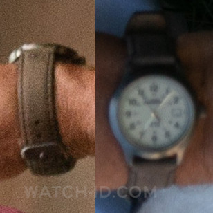 Details of the Timex Expedition watch worn by Rob Lowe in Dog Gone.