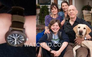 Eli Baker, as Henry Fisher, wears a Timex Originals Camper wristwatch in Growing