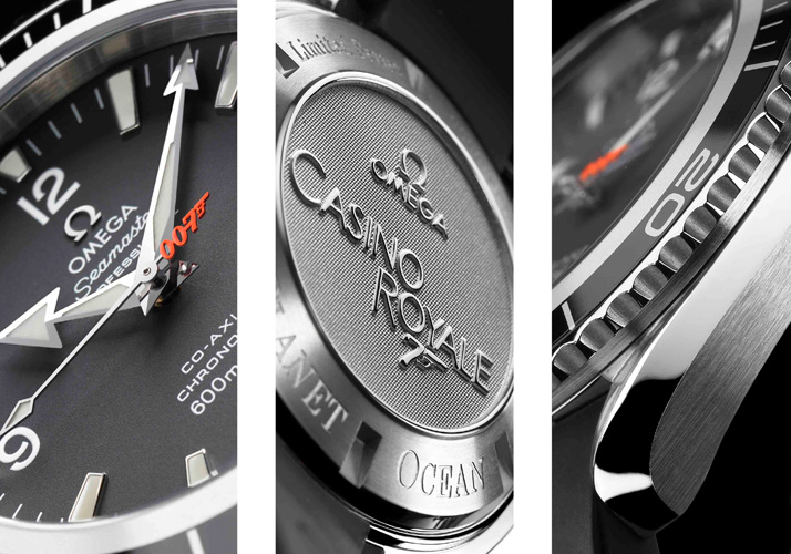 Omega Seamaster Planet Ocean Big Size 2907.50.91 James Bond 007 Limited Edition Watch ID