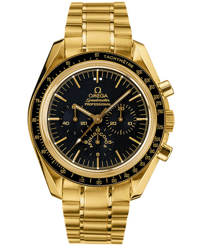 omega speedmaster professional gold