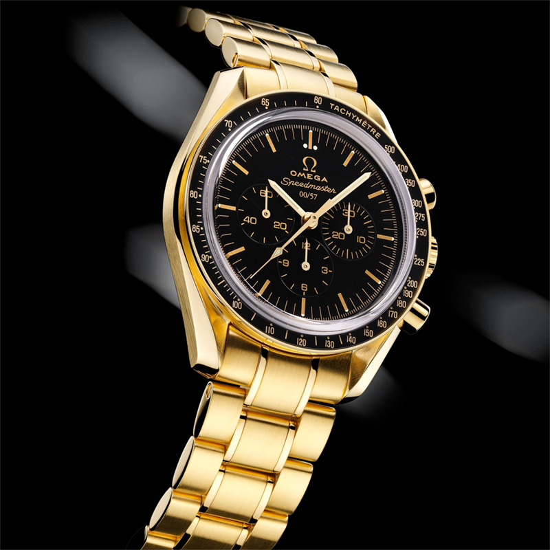 omega speedmaster professional gold