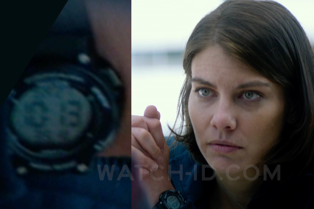Armitron Black Digital Chronograph 45 7086BLK Lauren Cohan Mile 22 Watch ID