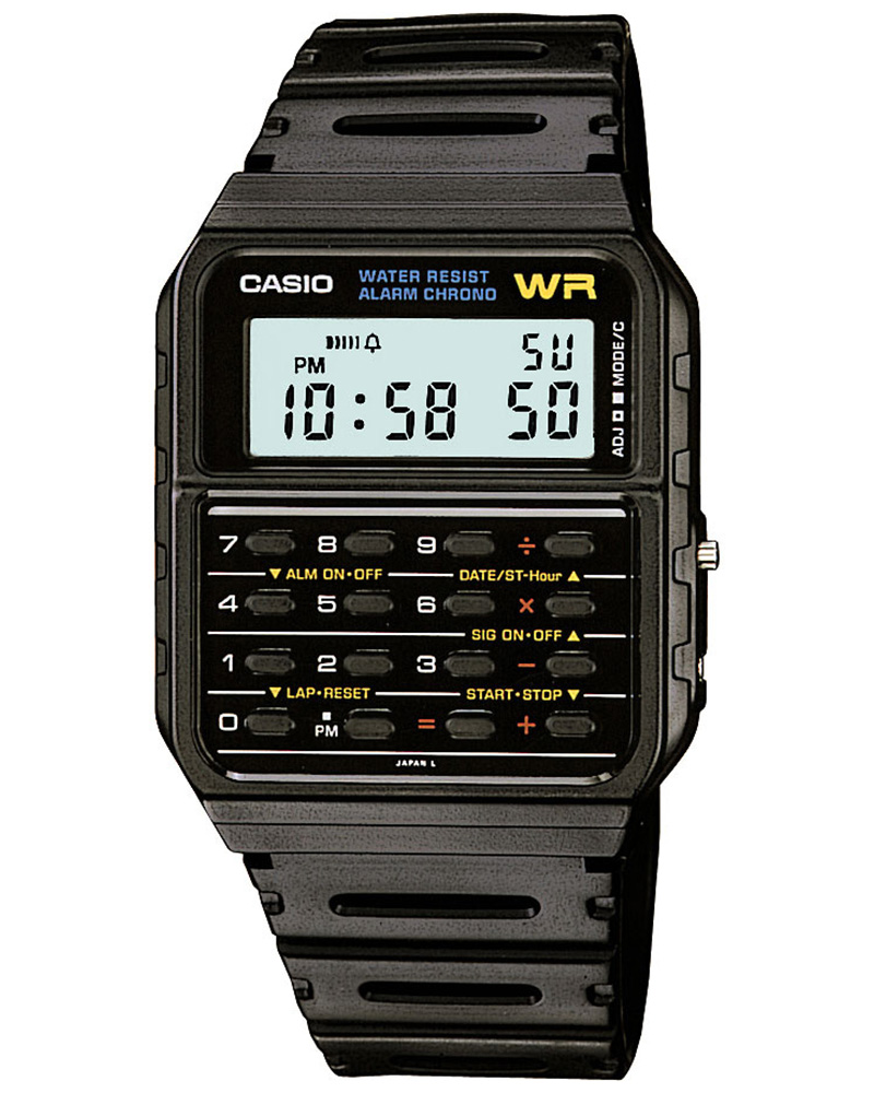 Casio calculator watch back to the future sale
