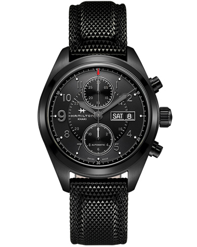 Hamilton Khaki Field Auto Chrono John Krasinski Jack Ryan Watch ID