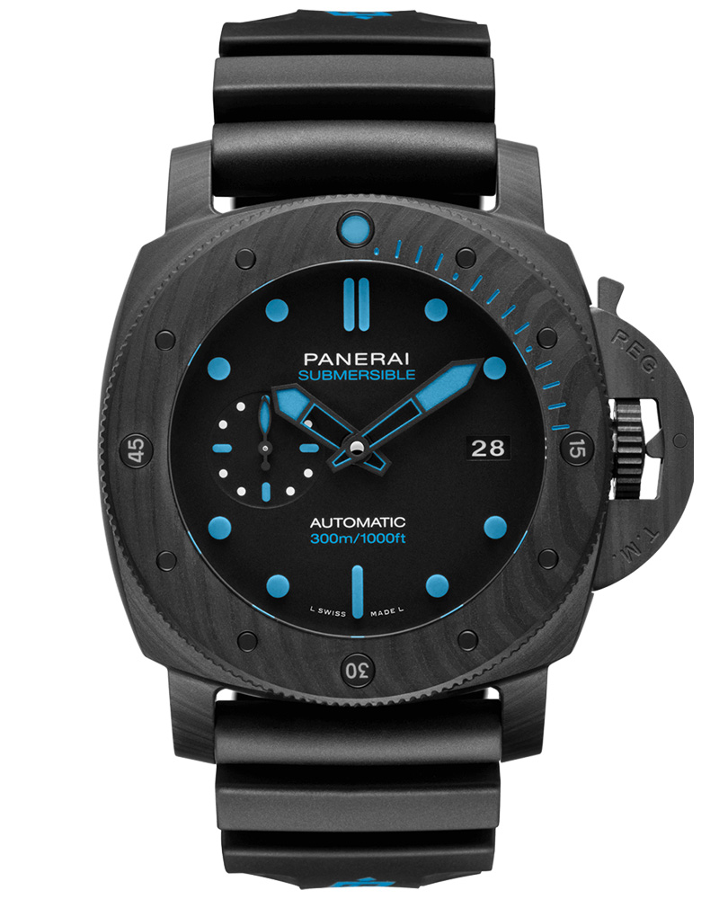 Panerai Submersible Carbotech PAM01616 Jason Statham Operation Fortune Watch ID