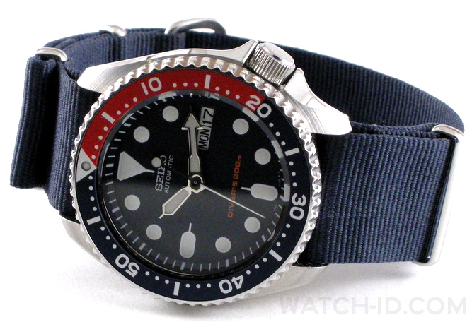 best nato strap for pepsi bezel